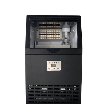 80kg pelo tamanho automático do cubo da maneira 22*22*22mm refrigerar de ar da máquina de fatura de gelo do dia